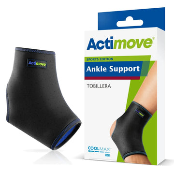 Actimove Sports Edition Ankle Support Επιστραγαλίδα Σε Μαύρο Χρώμα
